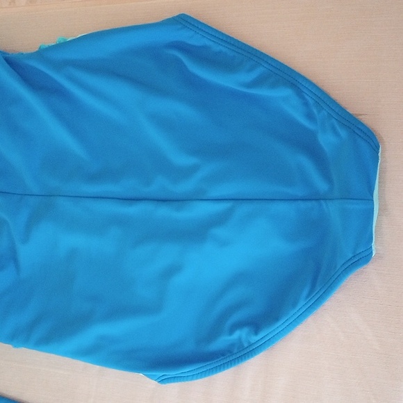 Venus One Piece Swimsuit Pretty BLUE! Size 10 - Picture 9 of 10